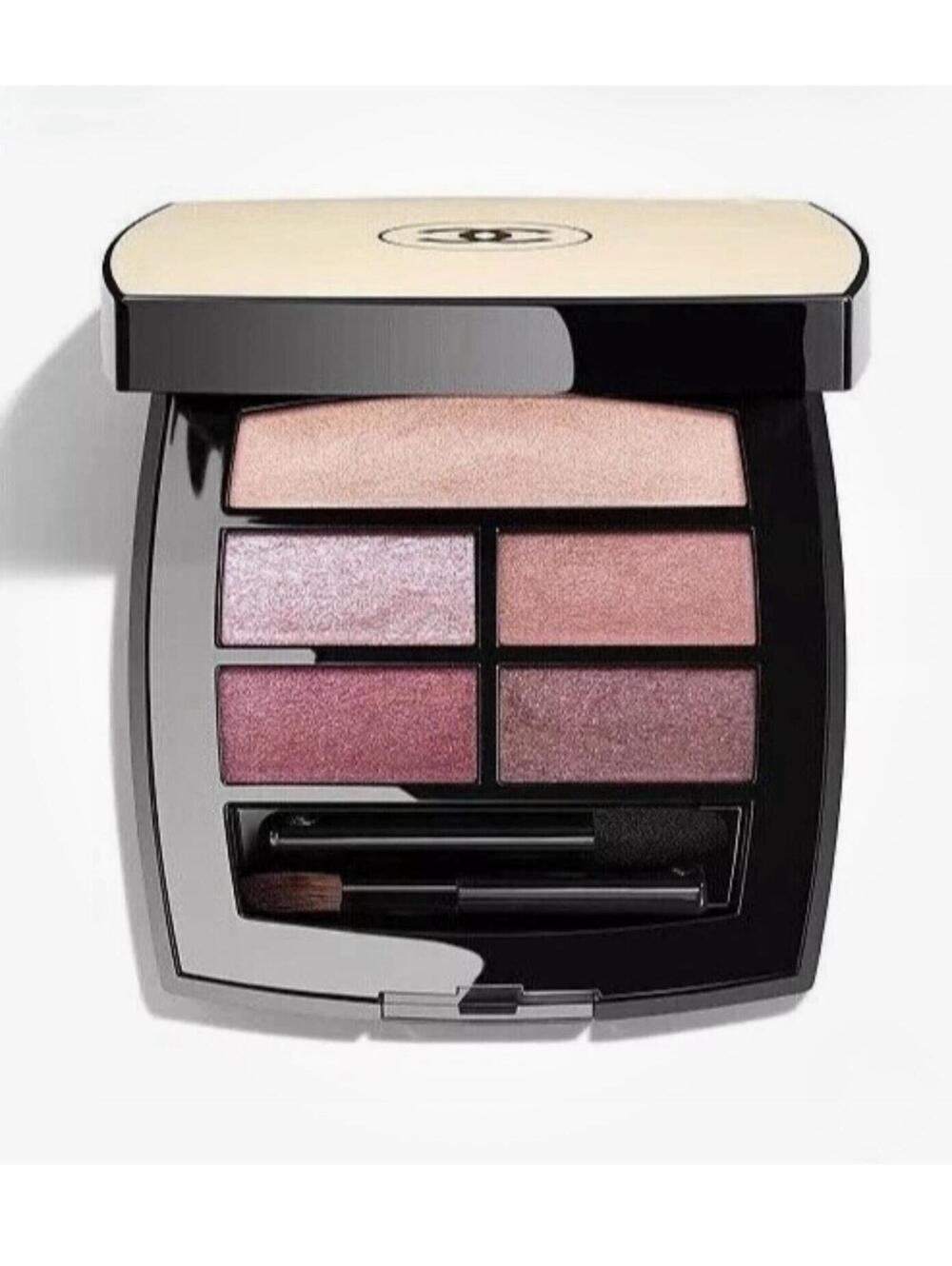 New CHANEL Les Beiges Healthy Glow Natural Eyeshadow Palette Cool In Box